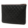 Chanel Medium Quilted Caviar O Case Clutch Secondhand