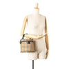 Burberry Haymarket Check Canvas Vanity Bag Secondhand