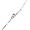Chanel CC Brass Strass Crystal Heart Pendant Necklace Secondhand