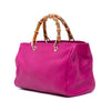 Gucci Medium Calfskin Bamboo Shopper Satchel Secondhand