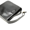 Ferragamo Croc Embossed Leather Gancini Crossbody Secondhand