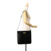 Ferragamo Croc Embossed Leather Gancini Crossbody Secondhand