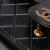 Chanel Embossed Calfskin Single Flap Secondhand