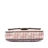 Fendi Zucca Embroidered Canvas Baguette Satchel Secondhand