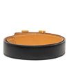 Secondhand Hermès Box Calf and Courchevel Constance H Reversible Belt