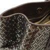 Bottega Veneta Metallic Nappa Intrecciato Handbag Secondhand