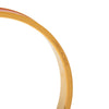 Hermès Gold Plated Epsom Kelly Cadena Lock Bangle Bracelet Secondhand