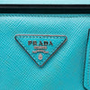 Prada Small Saffiano Cuir Turnlock Twin Satchel Secondhand