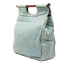 Chanel CC Denim Tortoise Handle Tote Secondhand