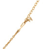 Chanel CC Gold Plated Resin and Faux Pearl Round Pendant Necklace Secondhand