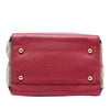 Burberry Small Leather and House Check Canvas Canterbury Tote Secondhand