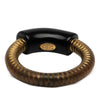 Chanel Gold Plated Logo Ring Secondhand