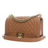 Chanel Old Medium Quilted Caviar Boy Flap Secondhand