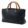Gucci Medium Calfskin Bamboo Shopper Satchel Secondhand