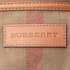 Burberry Mini Mega Check Canvas Ashby Tassel Bucket Bag Secondhand