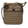 Secondhand Fendi Zucchino Canvas Forever Crossbody