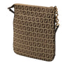 Fendi Zucchino Coated Canvas Forever Crossbody Secondhand
