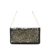 Ferragamo Sequin Embellished Satin Gancini Thalia Shoulder Bag Secondhand
