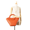 Bottega Veneta Crocodile Embossed Doll Top Handle Tote Secondhand
