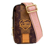 Louis Vuitton Nigo Monogram Reverse Double Phone Pouch Secondhand