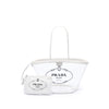 Prada PVC Canapa Logo Shopper Tote Secondhand