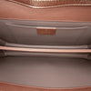 Gucci Metallic Leather Crystal Embellished Broadway Clutch on Strap Secondhand