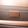 Gucci Metallic Leather Crystal Embellished Broadway Clutch on Strap Secondhand