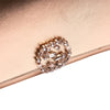 Gucci Metallic Leather Crystal Embellished Broadway Clutch on Strap Secondhand