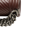 Chanel Medium Chevron Calfskin Boy Flap Secondhand