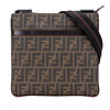 Fendi Zucca Coated Canvas Crossbody Secondhand