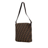 Fendi Zucca Canvas Shoulder Bag Secondhand