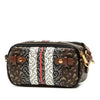 Burberry TB Monogram E-Canvas Stripe Camera Bag Secondhand