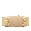 Prada Cinghiale Trimmed Paglia Shoulder Bag Secondhand
