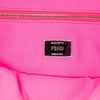 Fendi Medium Embossed Lycra Baguette Satchel Secondhand