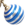 Secondhand Chanel Striped Faux Pearl CC Drop Earrings