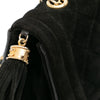 Chanel Quilted Suede Tassel Flap Secondhand