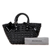 Balenciaga XS Faux Leather Bistro Basket Bag Secondhand