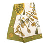 Hermès Les Cles Silk Scarf 90 Secondhand