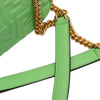 Fendi Small FF Nappa Embossed Chain Midi Baguette Secondhand