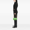 Fendi Small FF Nappa Embossed Chain Midi Baguette Secondhand