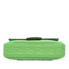 Fendi Small FF Nappa Embossed Chain Midi Baguette Secondhand