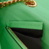 Fendi Small FF Nappa Embossed Chain Midi Baguette Secondhand