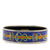 Hermès Wide Cloissone Enamel Bangle 65 Secondhand