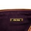 Miu Miu Croc Embossed Patent Saint Cocco Lux Wristlet Secondhand