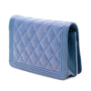 Secondhand Chanel Quilted Calfskin Boy Wallet on Chain
