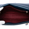 Chanel CC Quilted Denim and Calfskin Front Pocket Single Flap Secondhand