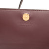 Secondhand Burberry Grained Calfskin and House Check Canvas Hampshire Wallet on Chain