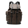 Louis Vuitton Monogram Macassar Christopher Backpack MM Secondhand