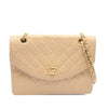 Chanel CC Quilted Lambskin Single Flap Secondhand
