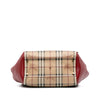 Burberry Small Haymarket Check Coated Canvas Canterbury Tote Secondhand